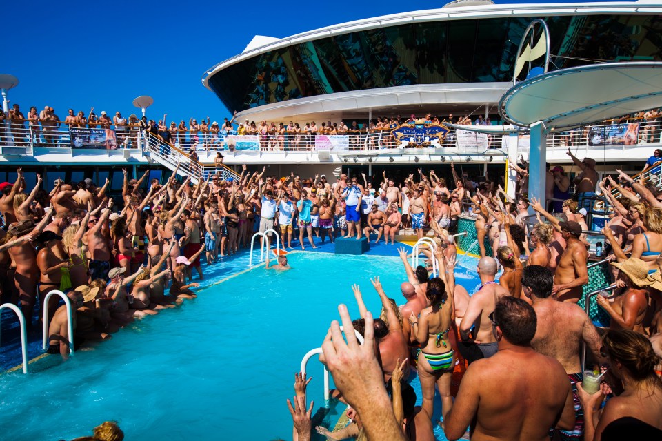 The Naughty Cruise sees 2,000 revellers enjoy sex parties at sea for four days