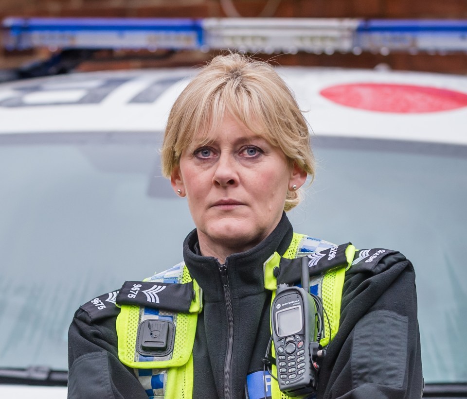 Sarah played Catherine Cawood on Happy Valley