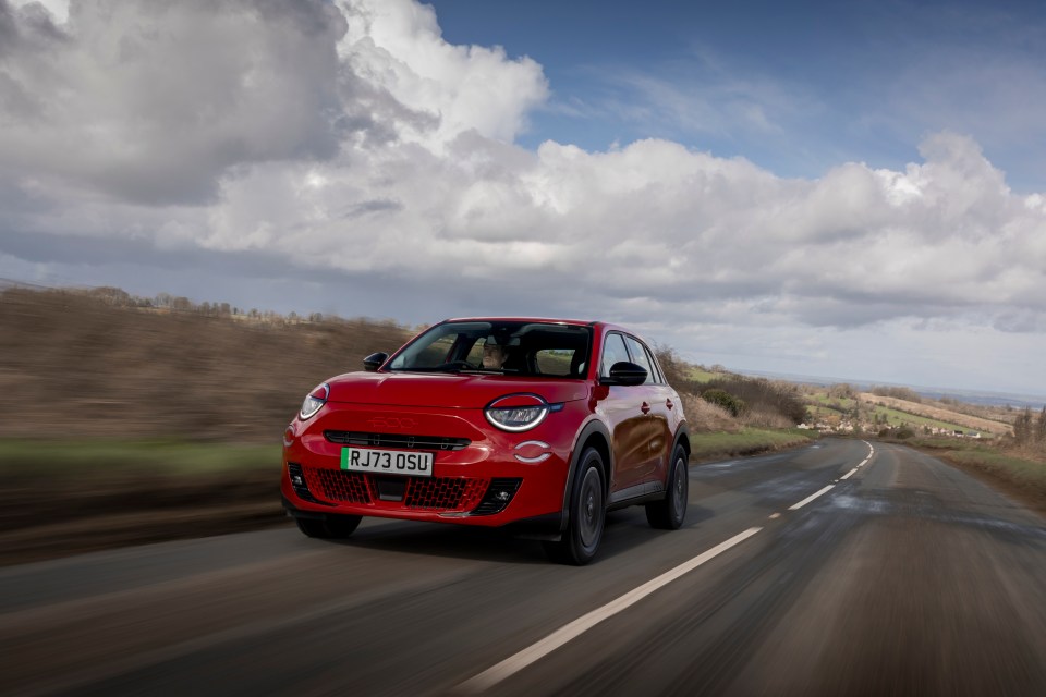 The Fiat 600 is the new bigger and fatter brother to the electric 500