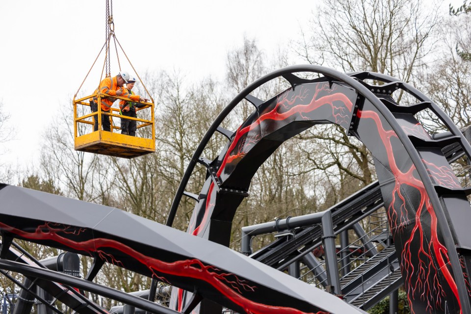 Nemesis is now known as Nemesis Reborn at Alton Towers