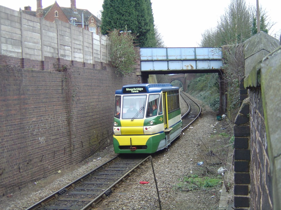 The Stourbridge Branch Line runs between Stourbridge Town and Stourbridge Junction