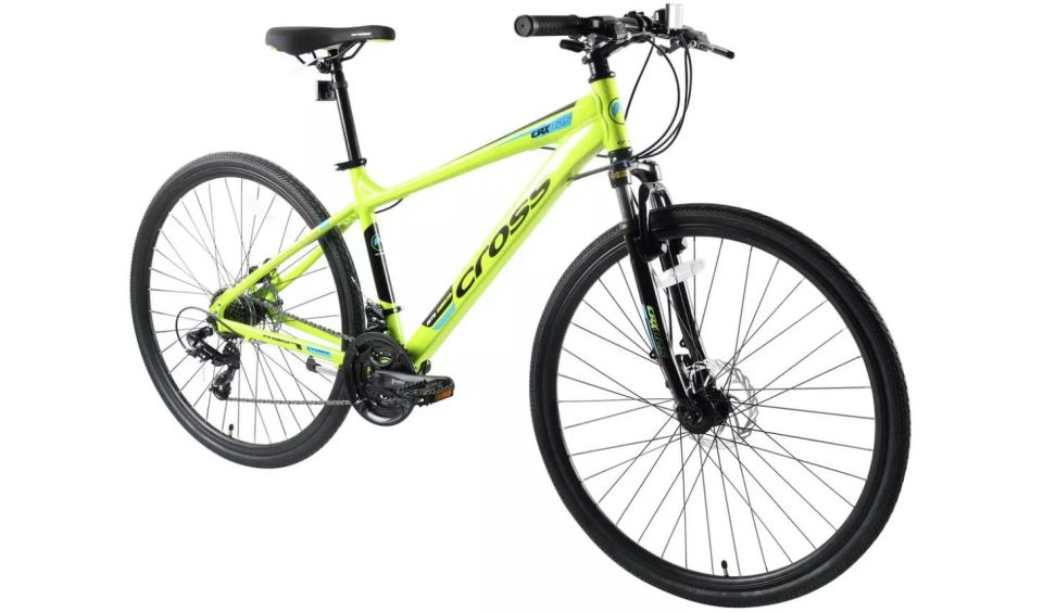 Cross 700c Men’s Front Suspension Bike from Argos, £199