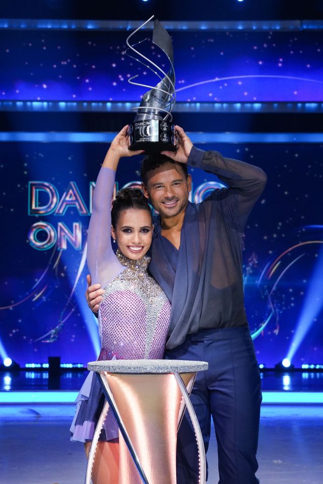 Ryan Thomas is the 2024 Dancing On Ice champion