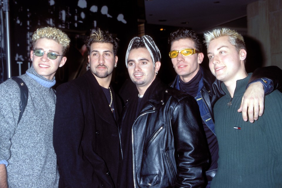 NSYNC were huge stars in the nineties