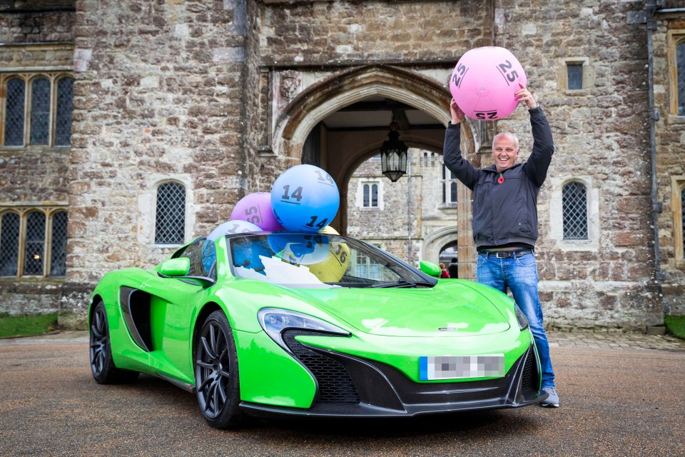 Neil partly splashed the cash on a motor team and an impressive fleet of supercars