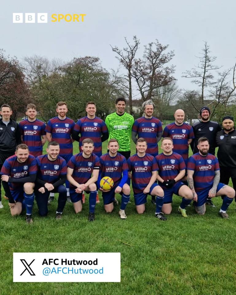 David James played for a Sunday League side