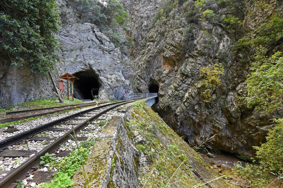 The track climbs more than 2,000ft as it makes its journey