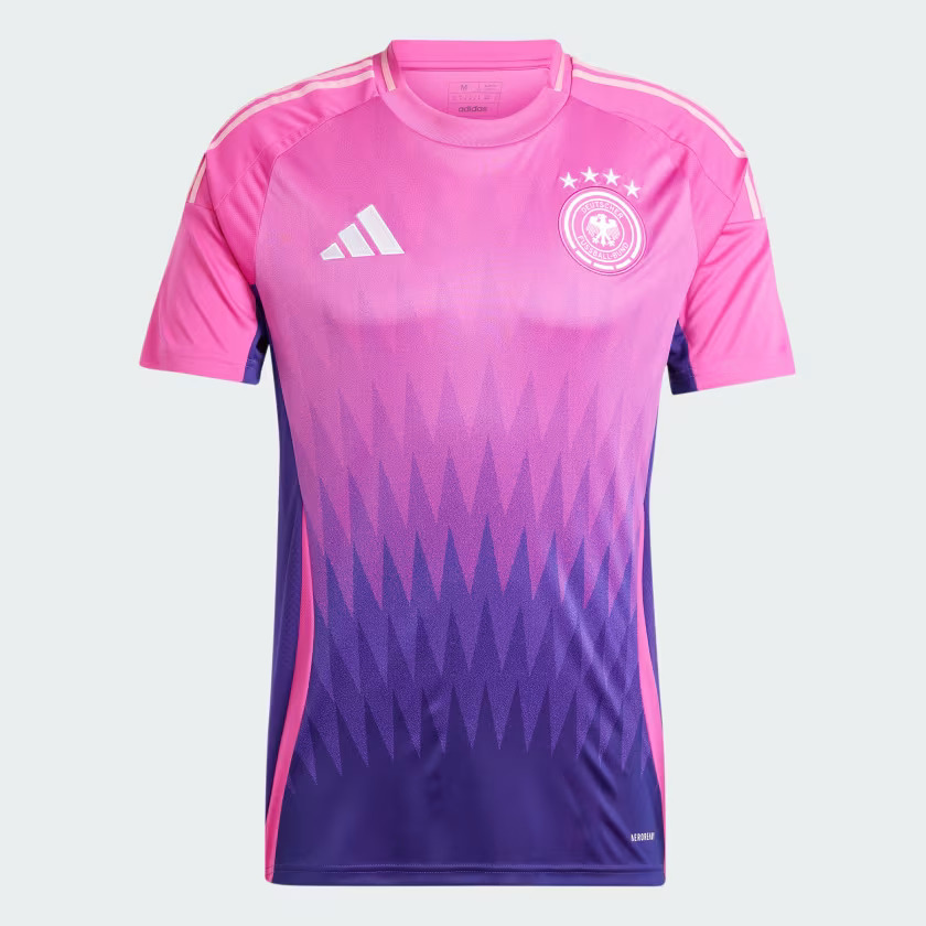 Germany will wear a pink and purple away kit for the Euros this summer