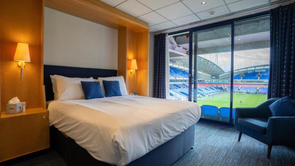 Fans could watch a promotion party in bed this May