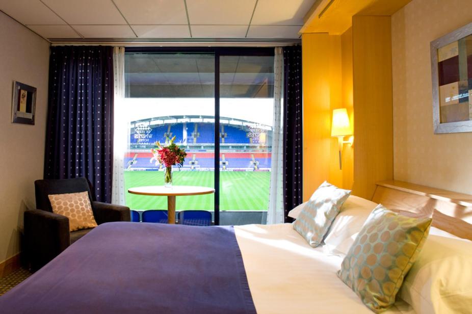 A former Premier League ground is doubling up as a hotel