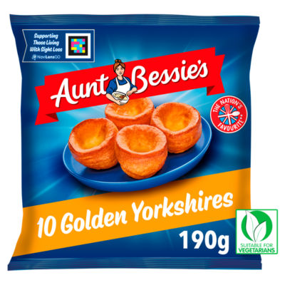 Save £1 on Aunt Bessie’s Golden Yorkshires at Tesco with a Clubcard