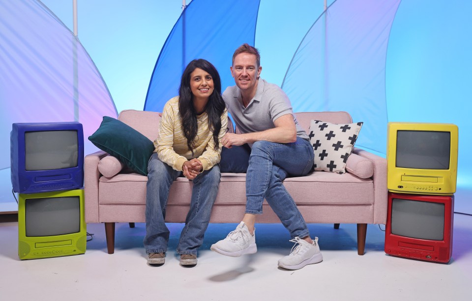 Simon is working alongside his old Blue Peter colleague Konnie Huq with Talking Futures