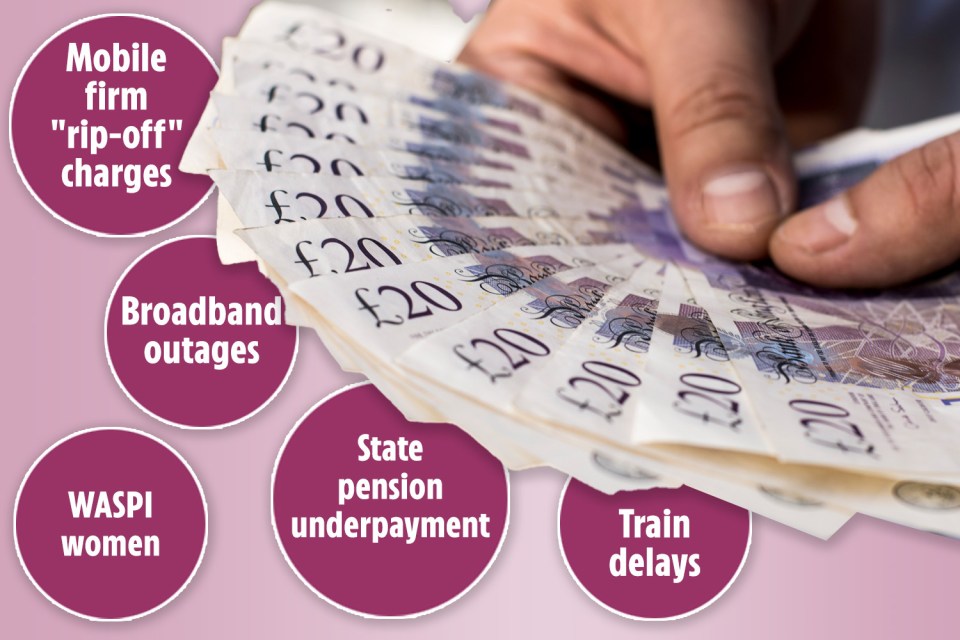 We reveal eight ways you could be owed compensation worth thousands of pounds