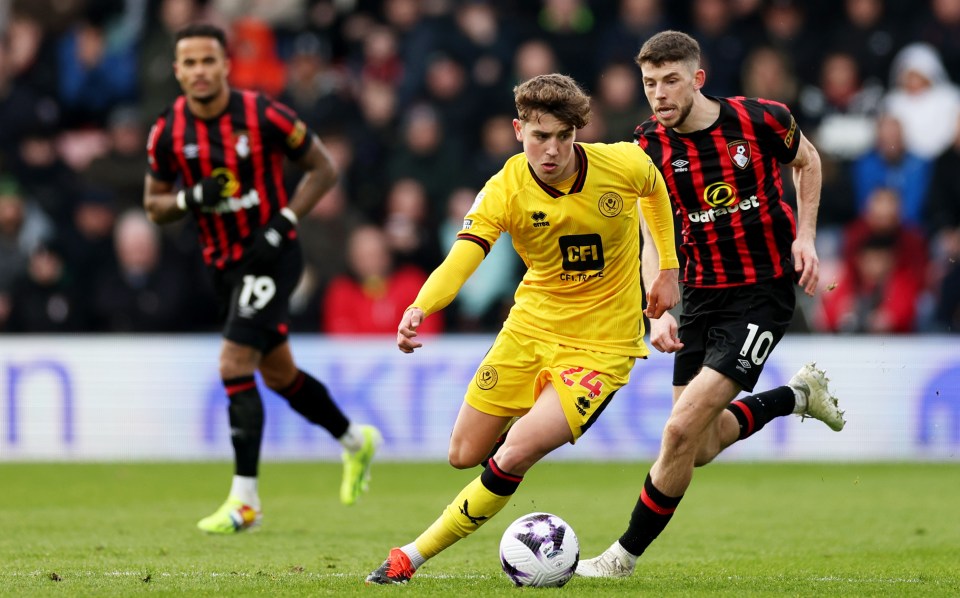 Oliver Arblaster is now playing Premier League football for Sheffield United after spending the first half of the season on loan at Port Vale