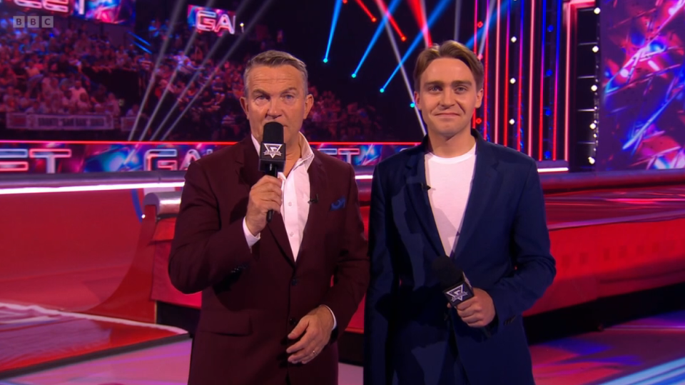 Bradley and Barney Walsh welcomed viewers to the final of Gladiators