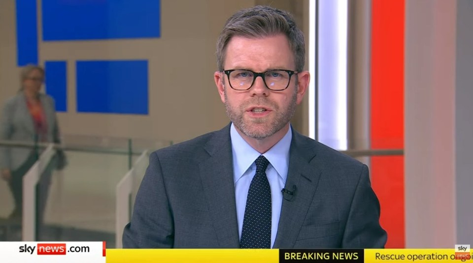 Matt has since updated his look and now sports a tidy beard - something which Sky viewers have taken aim at