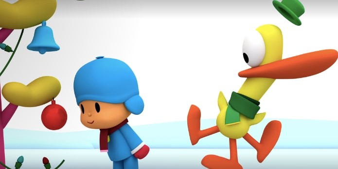 Netflix Screengrabs of Pocoyo