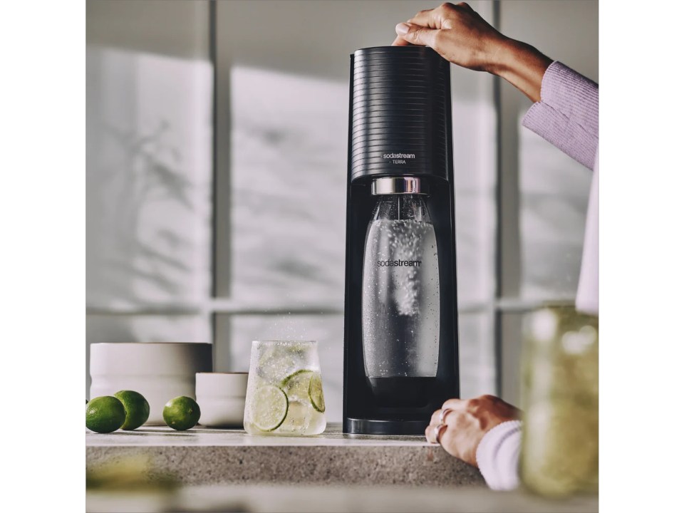 The SodaStream Terra is the upgraded version of the SodaStream Spirit