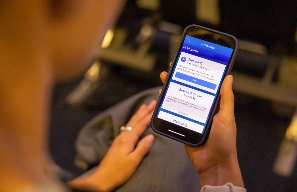 British Airways Executive Club Members will also be able to message for free onboard