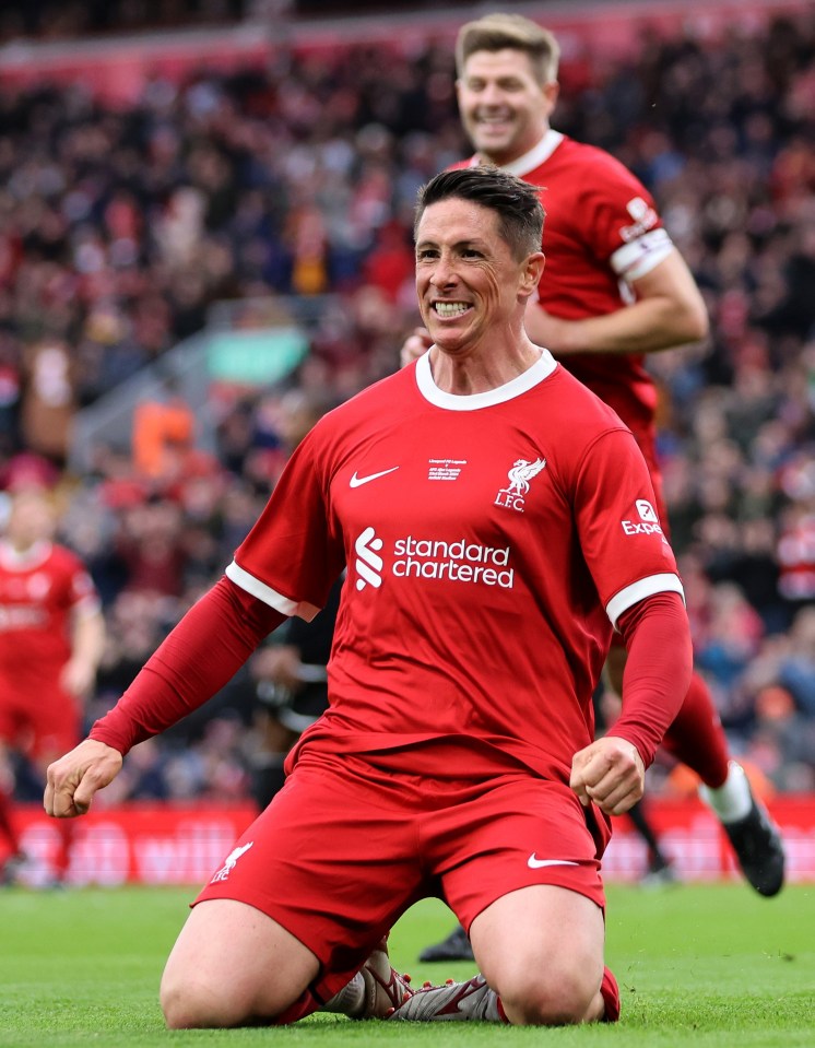 Fernando Torres was a strike legend in four years at Liverpool