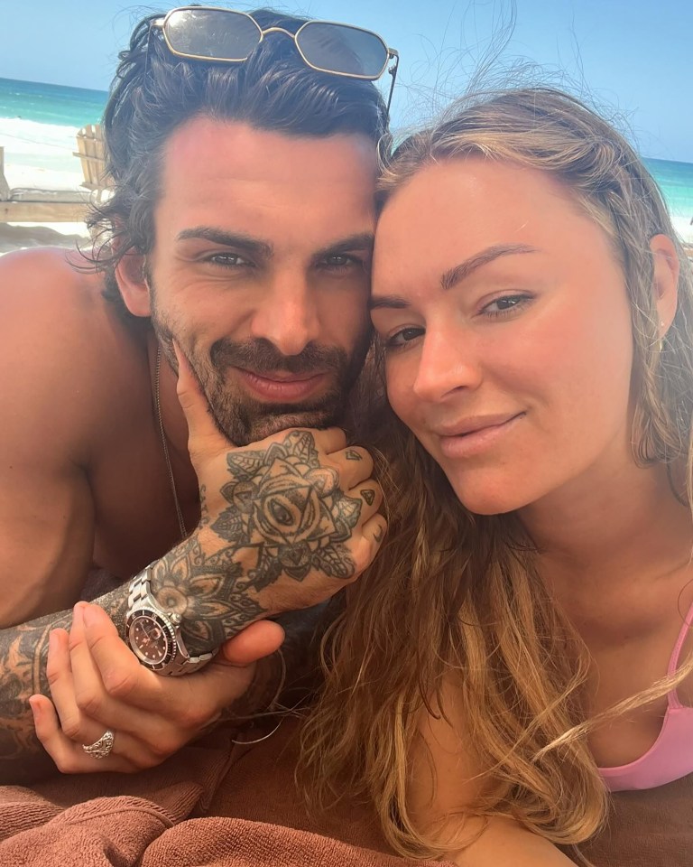 Laura Woods was left sun-kissed after jetting off on holiday to Mexico with boyfriend Adam Collard