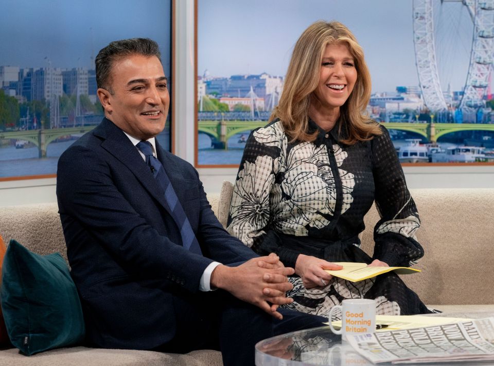 He has been fronting GMB's Friday show with Kate Garraway since Ben Shephard's departure