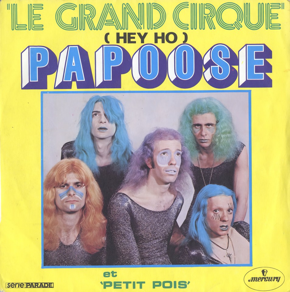 This is a peculiar album cover from Le Grande Cirque