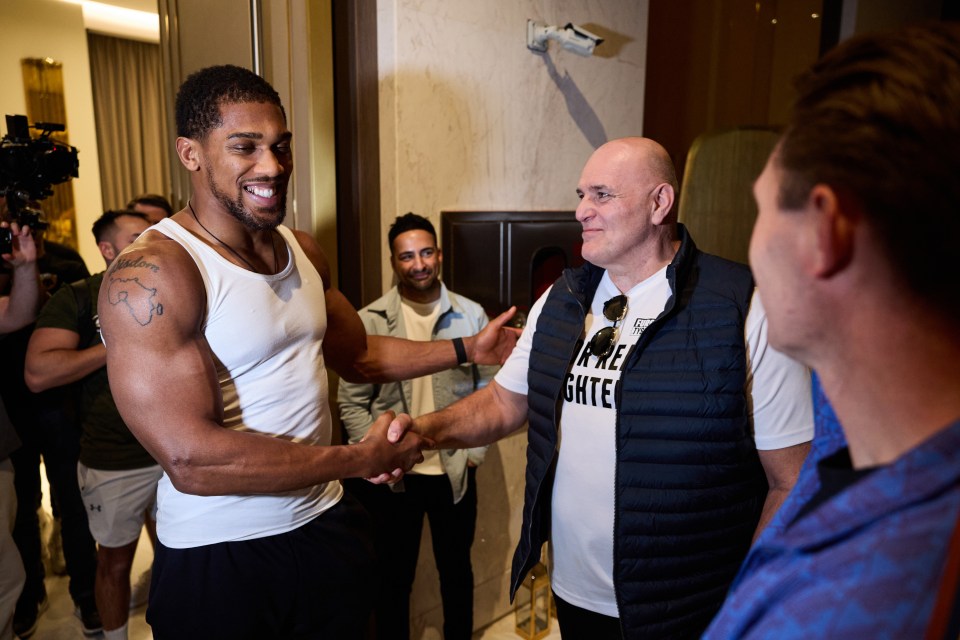 John Fury has revealed what Anthony Joshua did to stun him when they met