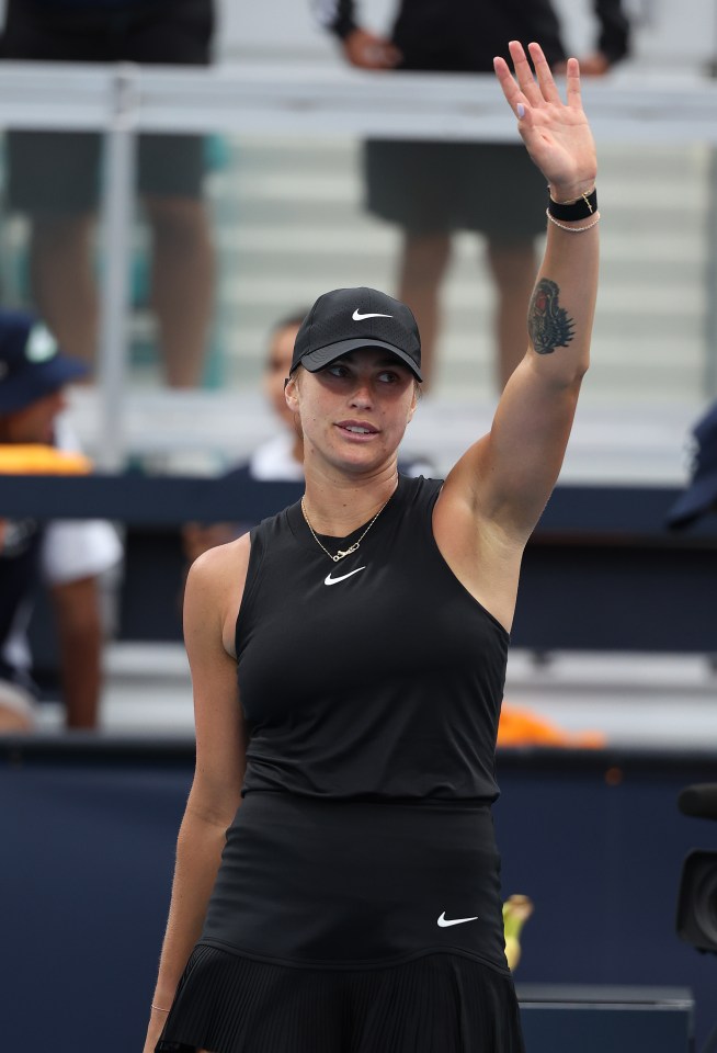 Aryna Sabalenka defeated Paula Badosa shortly after her ex-partner's death