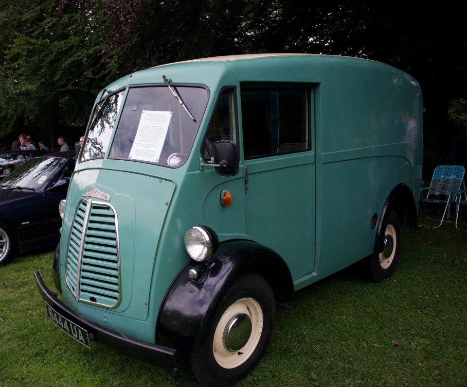 The classic J-Type van was mainly built to be used as a pick-up truck, van, ambulance, milk-float and more