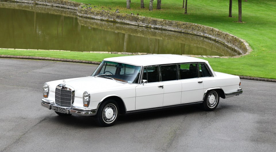 Another of his Mercs was a Pullman limo that belonged to all four Beatles at different times