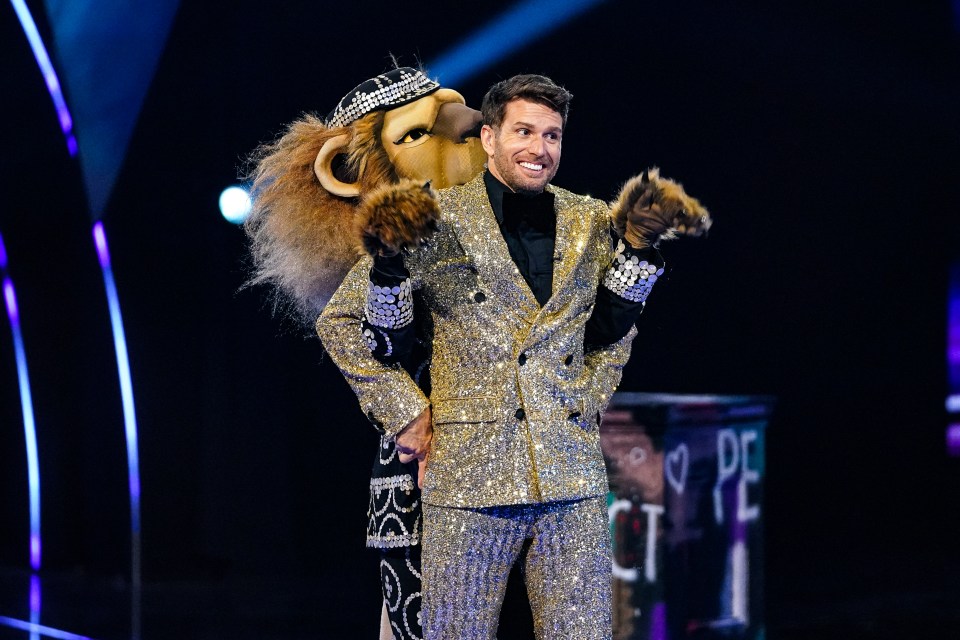 The Masked Dancer has been axed - pictured Pearly King and Joel Dommett