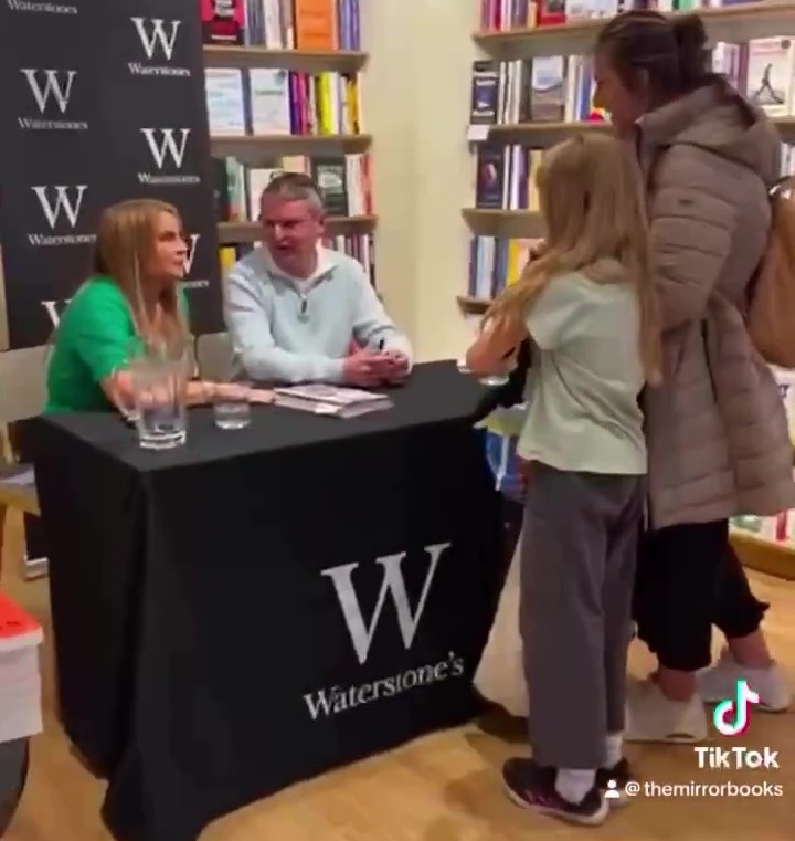 Sue and Noel were signing copies of their new book Making Life Count