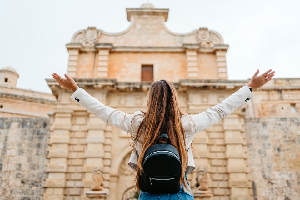 Valletta in Malta has more sun than any other city in Europe per year