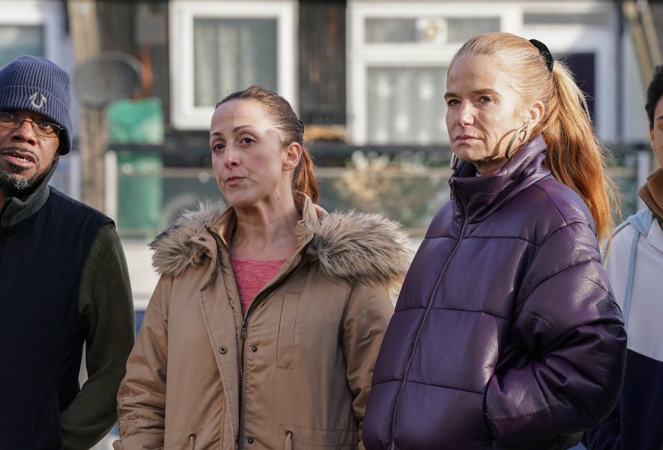 The star returned to EastEnders earlier this year