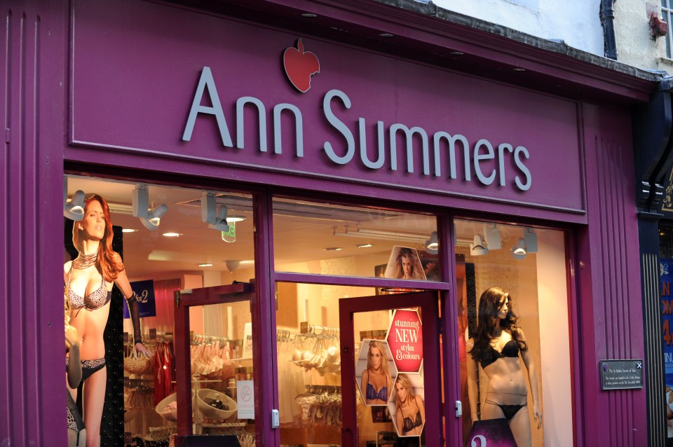 Sales at Ann Summers rose after shoppers returned to its stores for saucy Halloween outfits and role-play costumes