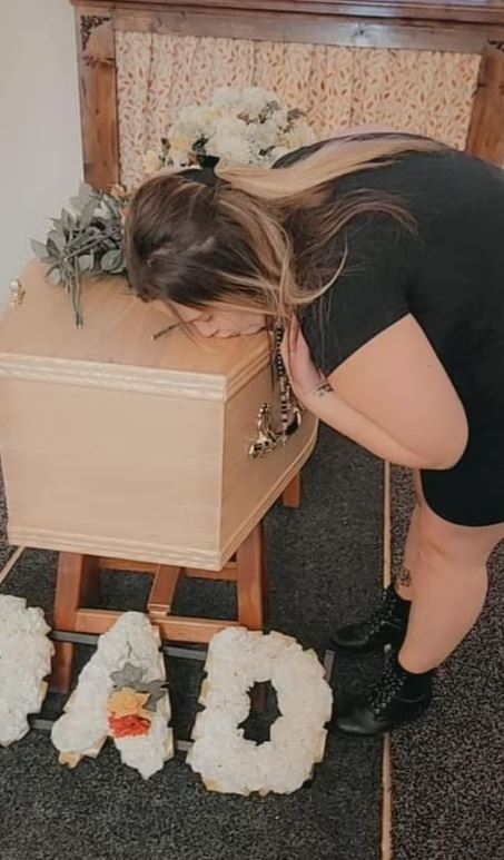 Billie-Jo Suffill believes her dad's coffin was actually empty