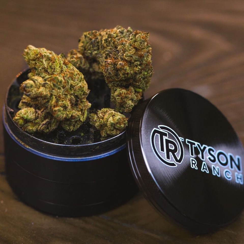 Tyson sells weed through his brand Tyson 2.0