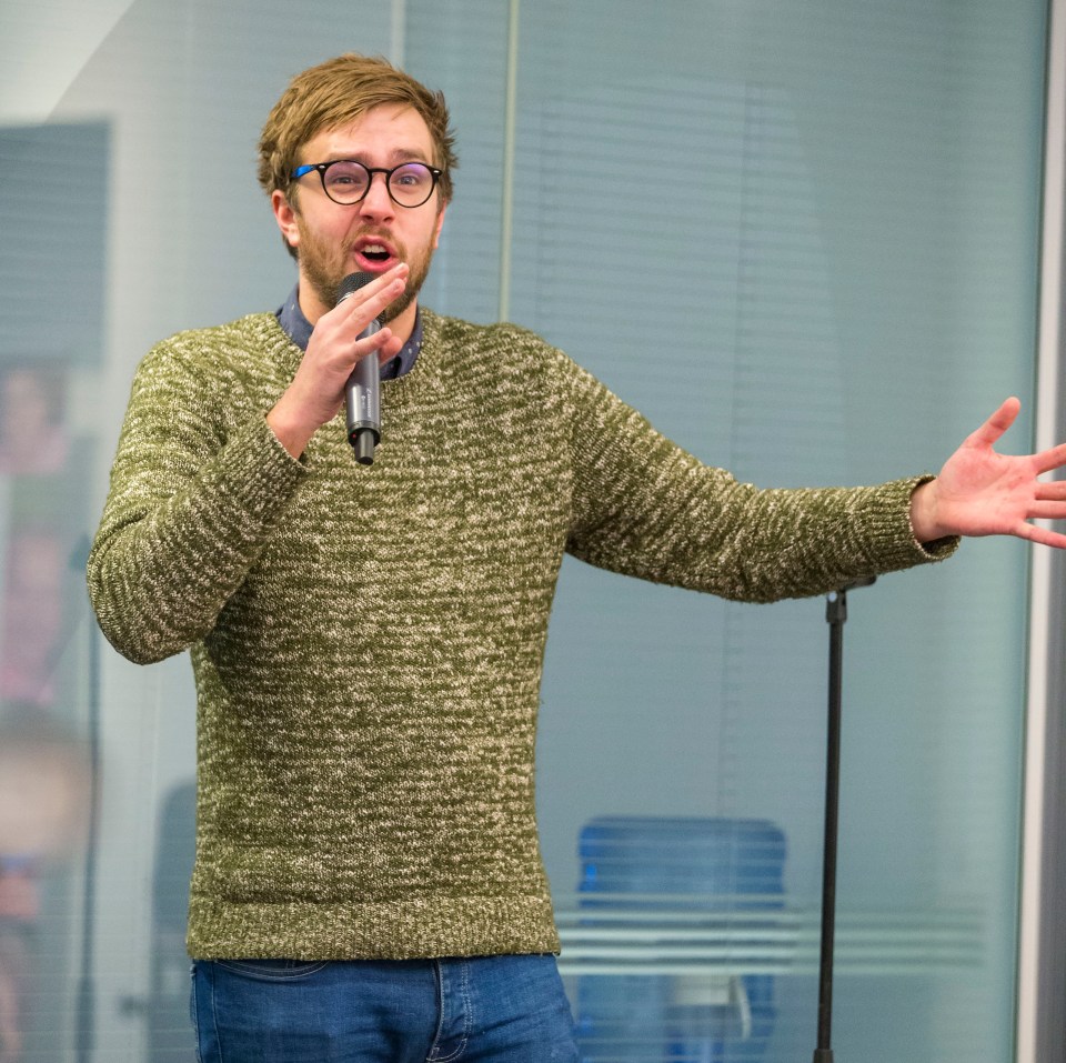 Iain Stirling was forced to make changes to his comedy routine after a rude McDonald's joke