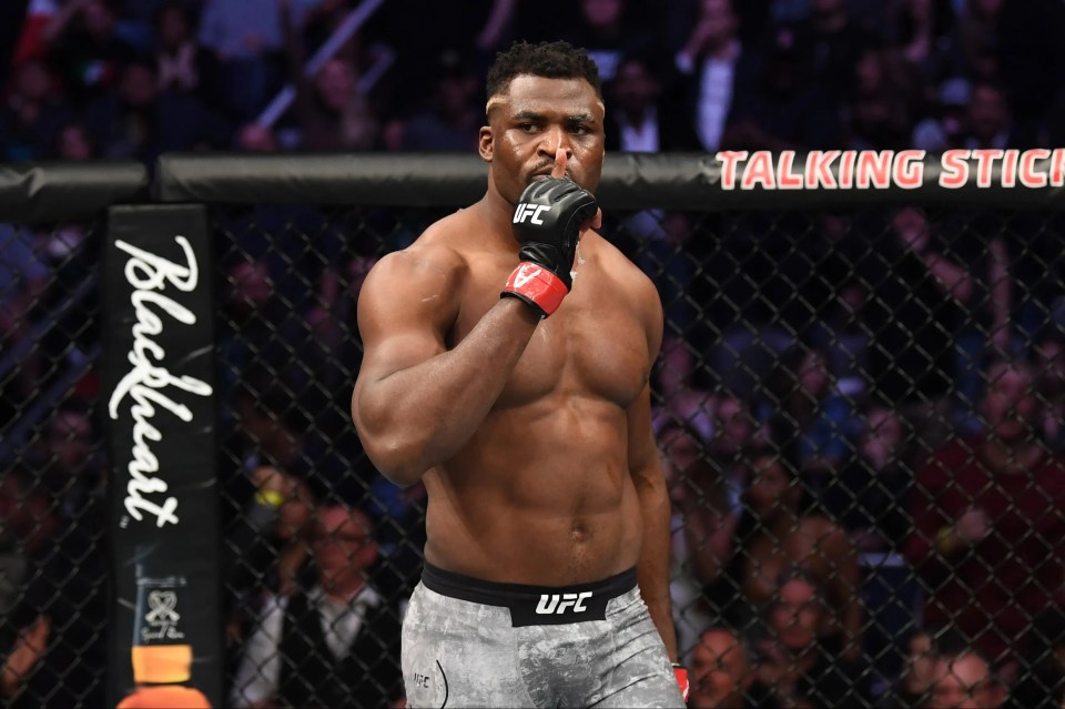 Francis Ngannou has switched from MMA to boxing