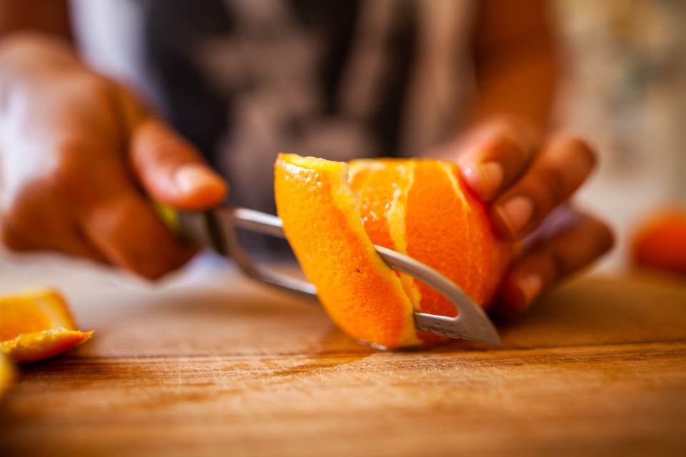 Keep the peel next time you cut an orange and scatter if around your flowerbeds