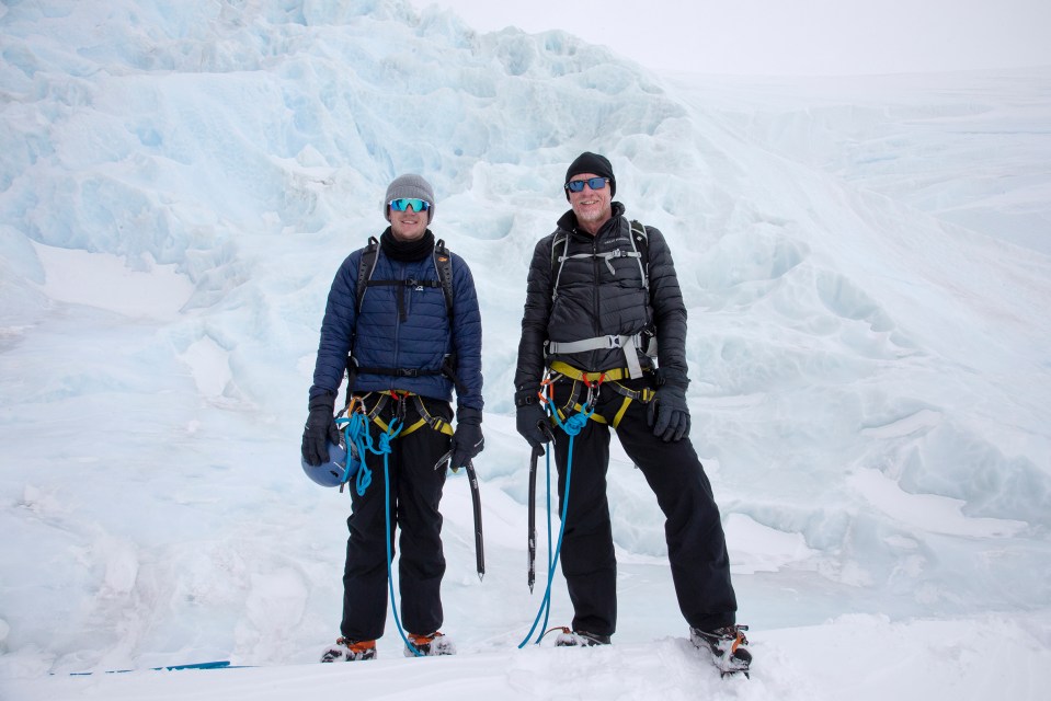 The explorer is heading to Point Nemo with his son, Mika, 30