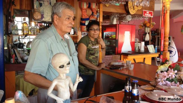 Tampico has now become a haven for alien based stories and memorabilia with many locals still believing they are protected