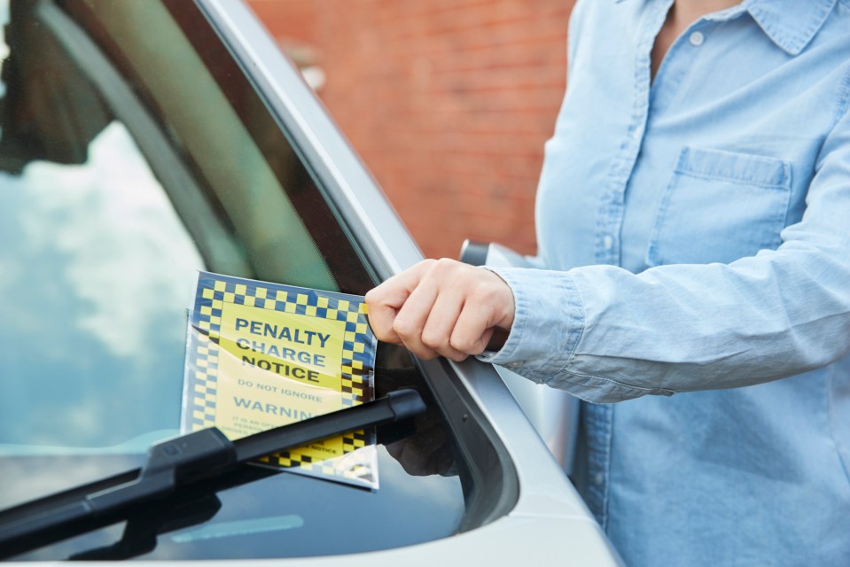 Nearly 35,000 parking fines are being slapped on motorists every day