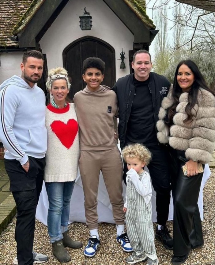 INSTAGRAM Katie Prices former fiance Carl Woods spends Easter with another one of her exes as she's spotted on night out in London. Instagram post supplied by Kirsty Shaw Rayner via Jack White