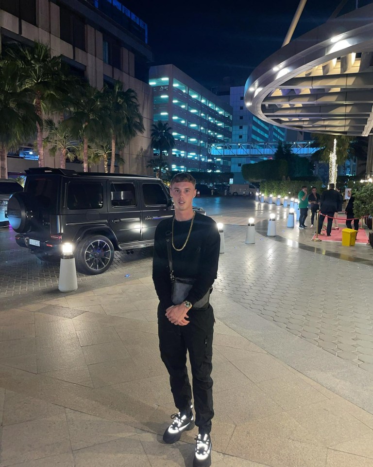 Cole Palmer enjoying some time in Dubai