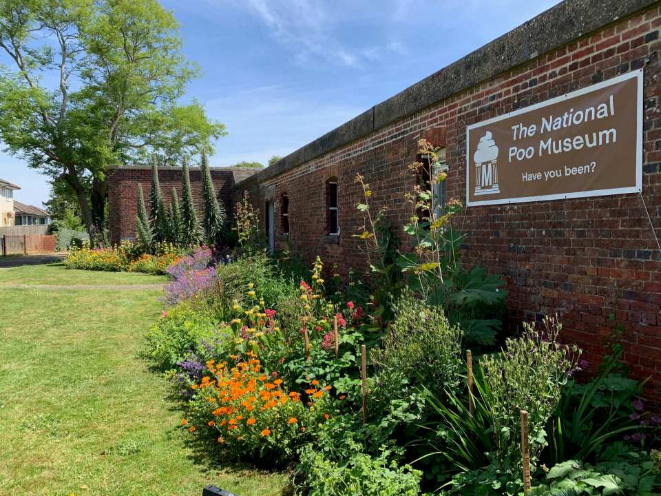 The National Poo Museum is based in an old gun battery on the Isle of Wight