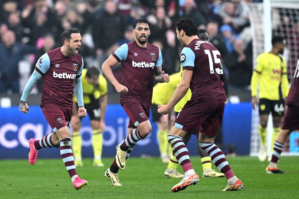 Danny Ings rescued a point for West Ham