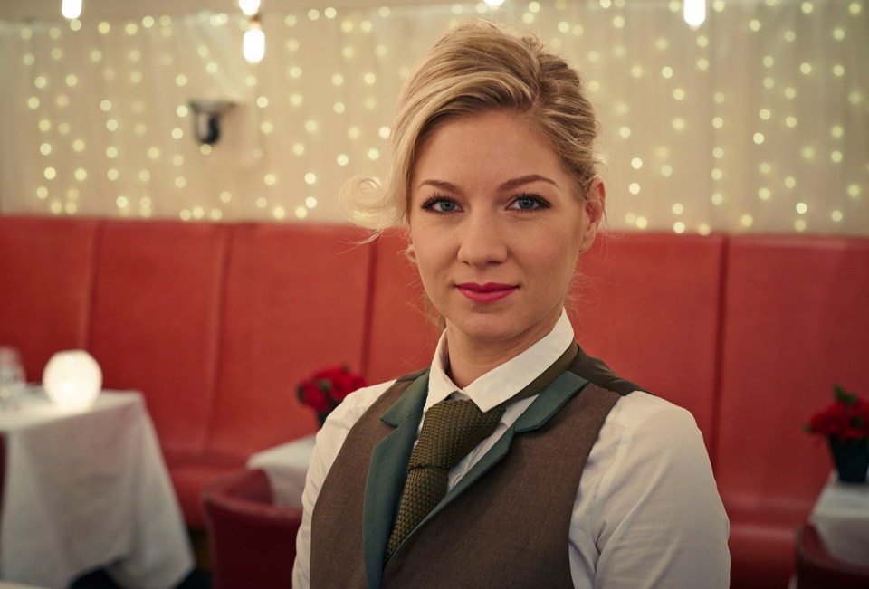 She first appeared on First Dates in 2015 as head waitress