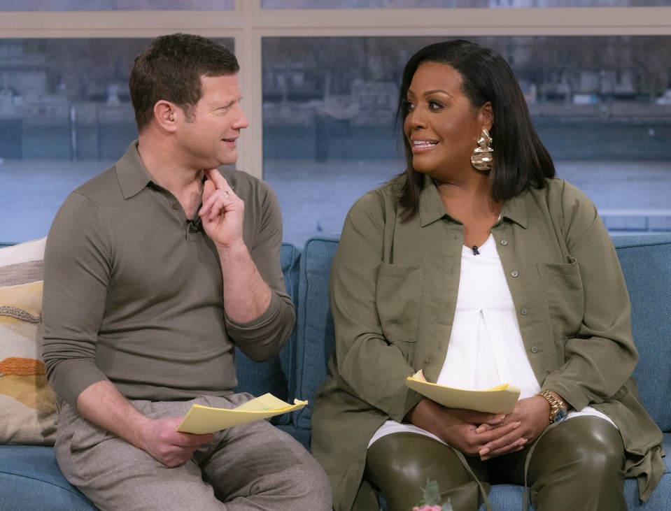 Alison hosts This Morning on Fridays with Dermot O'Leary